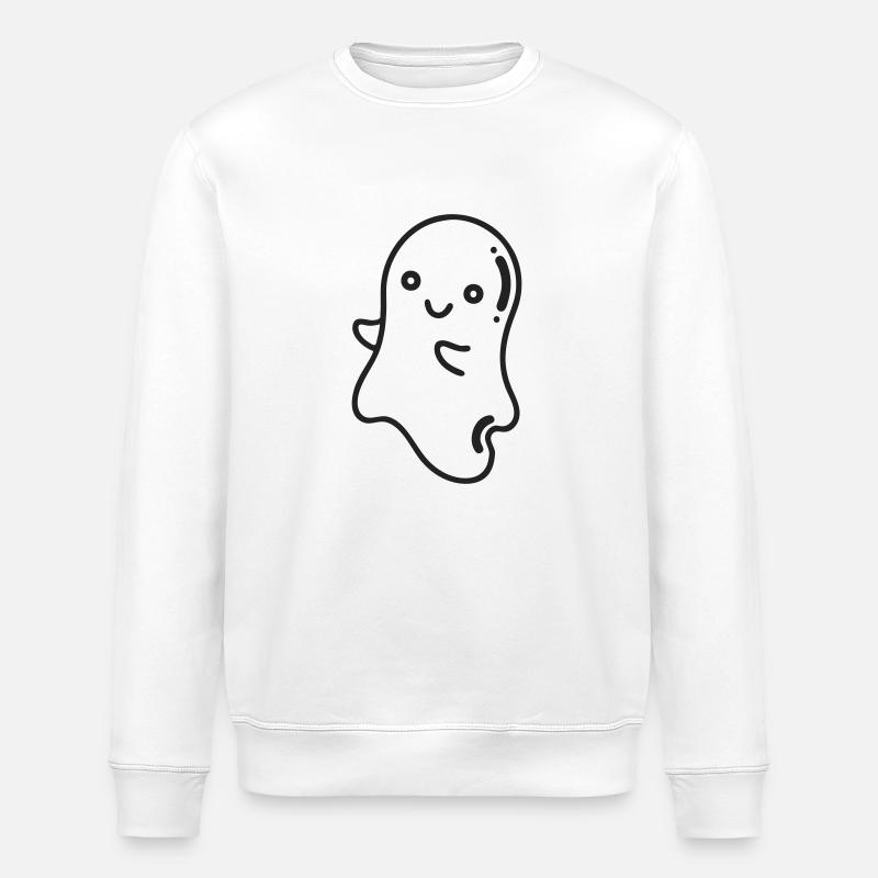 Câline-moi - Sweat bio ROLLER Stanley/Stella Unisexe - blanc