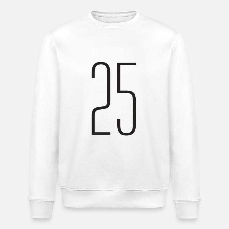 25 - Stanley/Stella ROLLER Unisex Organic Sweatshirt - white