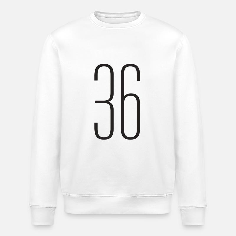 36 - Sweat bio ROLLER Stanley/Stella Unisexe - blanc