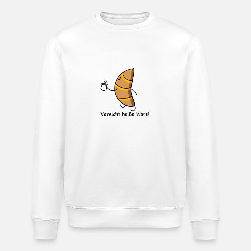 Croissant - Stanley/Stella Unisex Bio-Sweatshirt ROLLER - Weiß