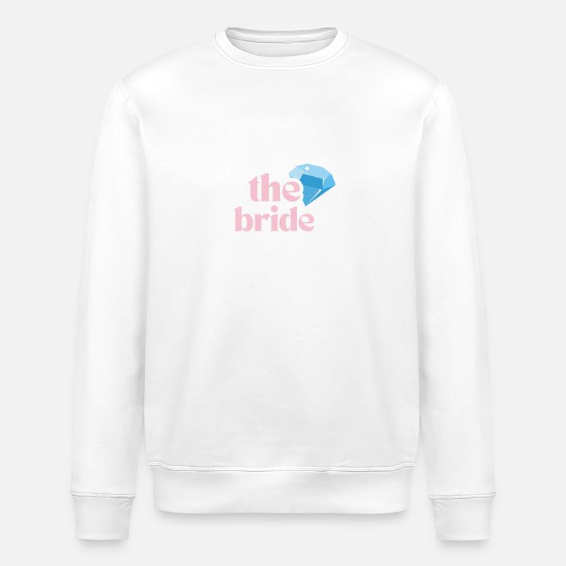 The Bride - Stanley/Stella Unisex Bio-Sweatshirt ROLLER - Weiß