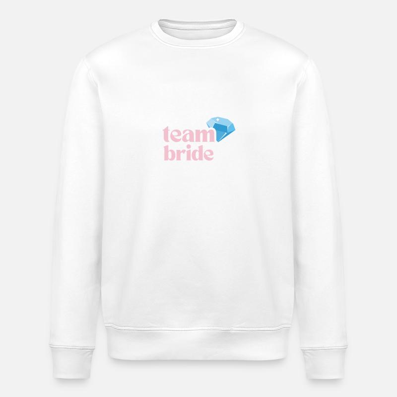 L’équipe Bride - Sweat bio ROLLER Stanley/Stella Unisexe - blanc