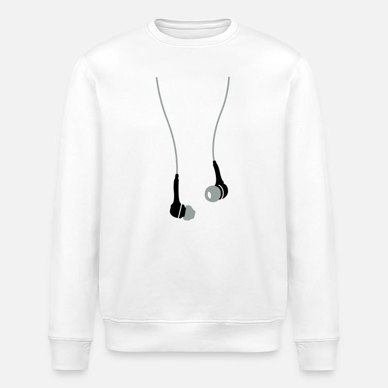 Écouteurs - Sweat bio ROLLER Stanley/Stella Unisexe - blanc