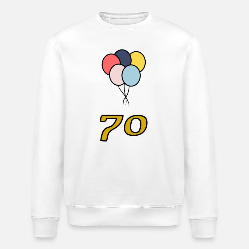 70 - Stanley/Stella Unisex Bio-Sweatshirt ROLLER - Weiß