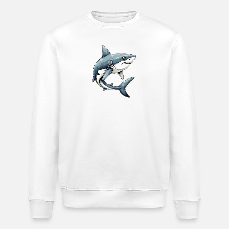 Hai - Stanley/Stella Unisex Bio-Sweatshirt ROLLER - Weiß