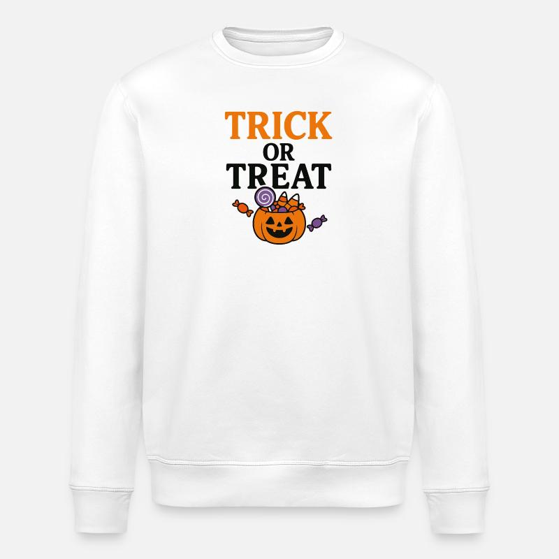 Thème Halloween - Sweat bio ROLLER Stanley/Stella Unisexe - blanc