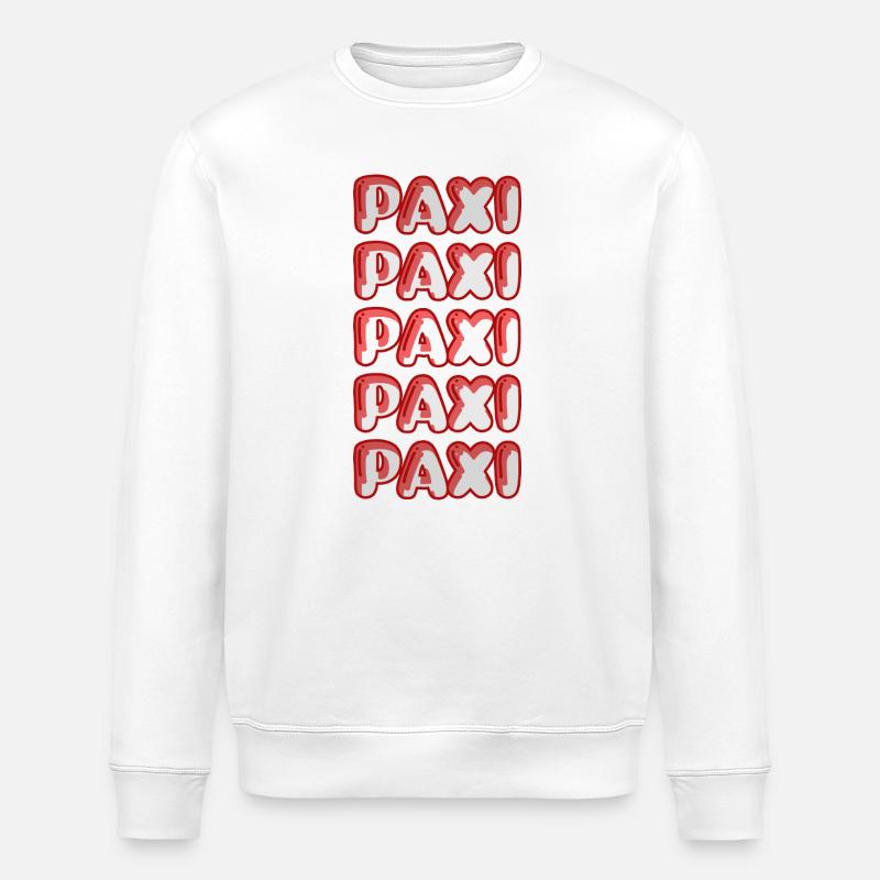 Paxi - Stanley/Stella Unisex Bio-Sweatshirt ROLLER - Weiß
