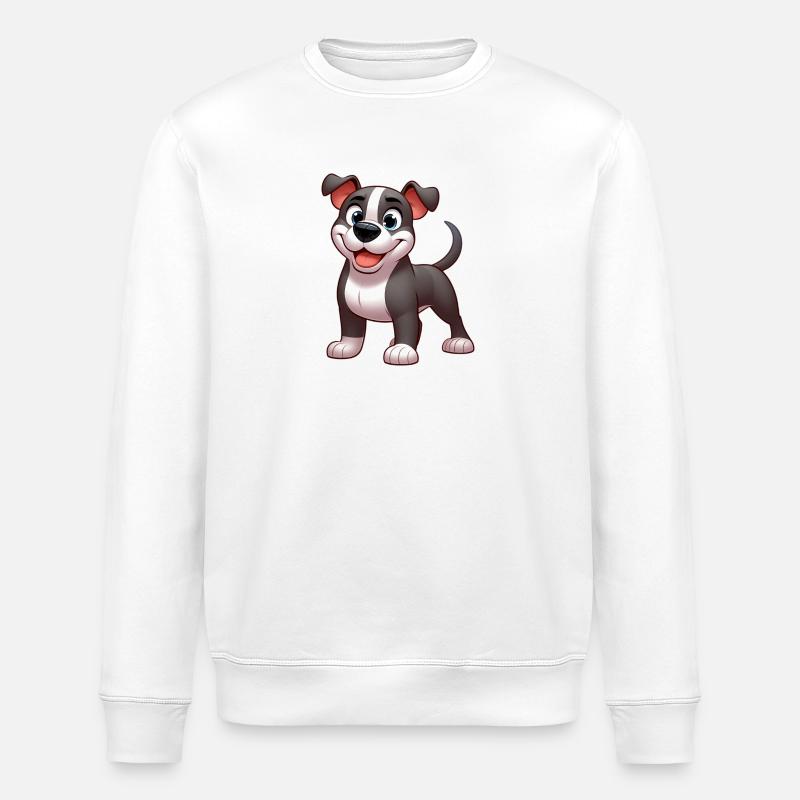 Pitbull 5 - Stanley/Stella Unisex Bio-Sweatshirt ROLLER - Weiß