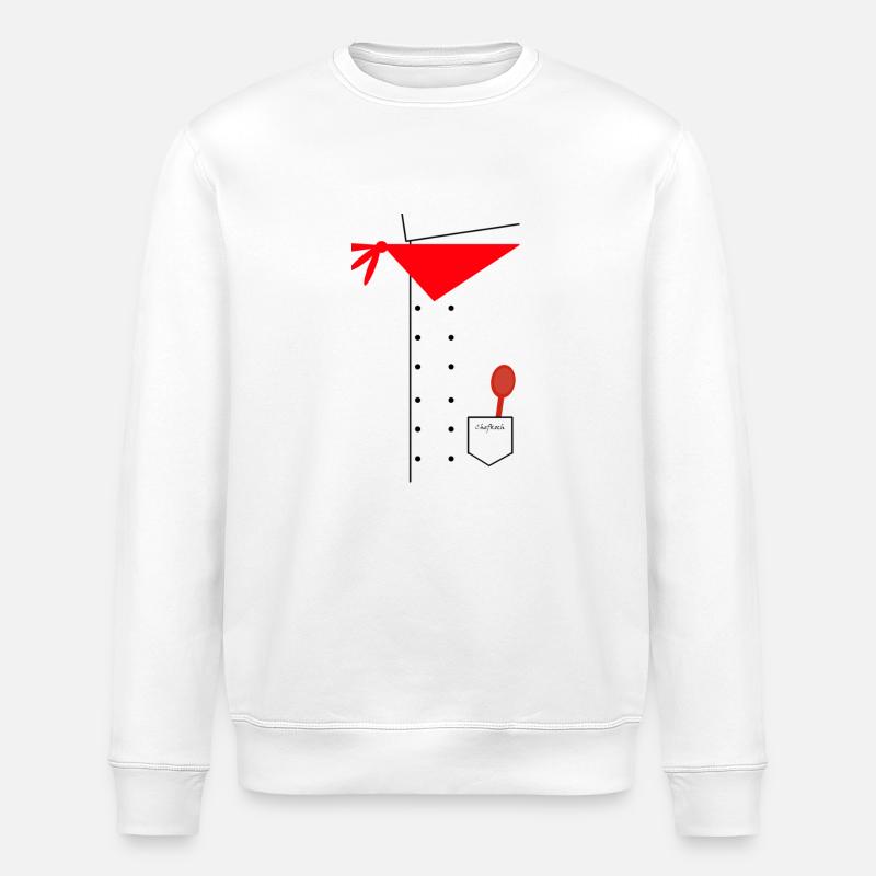 Cuisinier - Sweat bio ROLLER Stanley/Stella Unisexe - blanc