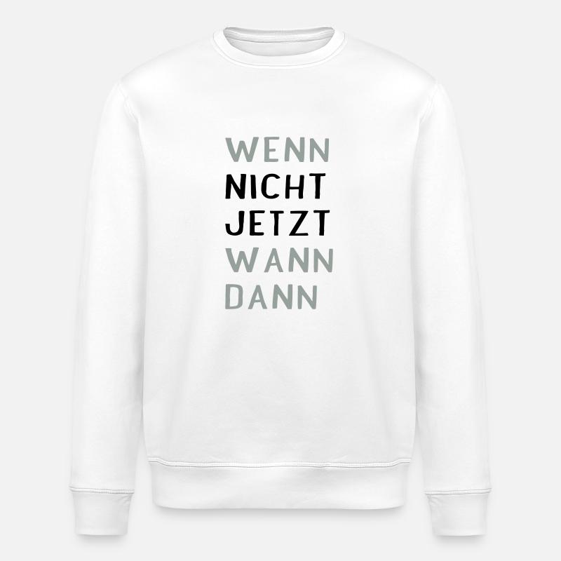 Sprüche - Stanley/Stella Unisex Bio-Sweatshirt ROLLER - Weiß