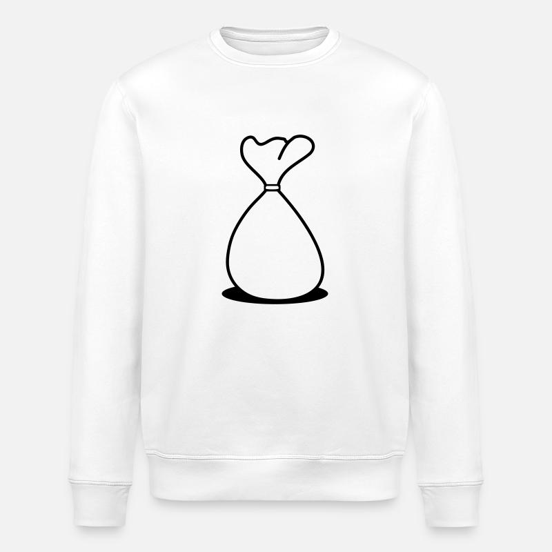 Bag - Sweat bio ROLLER Stanley/Stella Unisexe - blanc