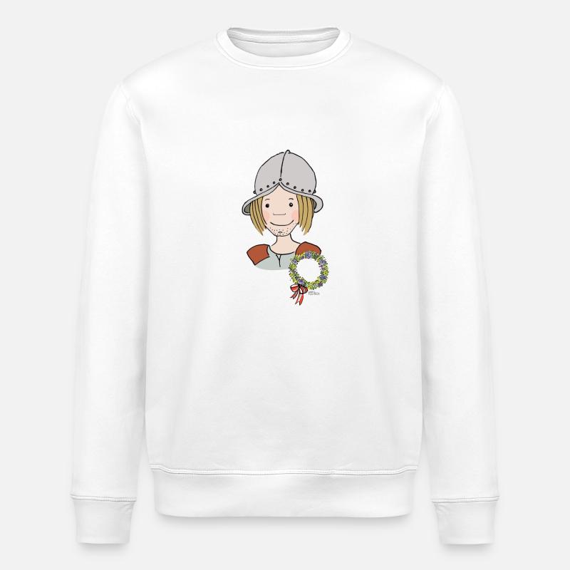 Mittelalter Reisiger - Stanley/Stella Unisex Bio-Sweatshirt ROLLER - Weiß