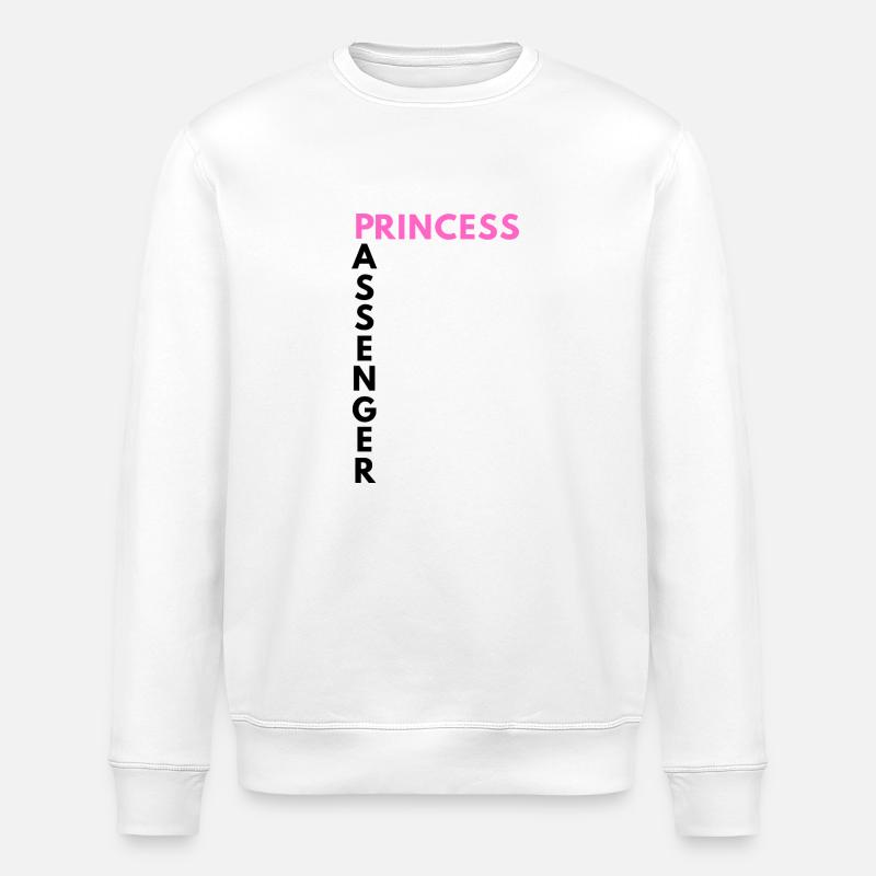 Passenger Princess - Stanley/Stella Unisex Bio-Sweatshirt ROLLER - Weiß