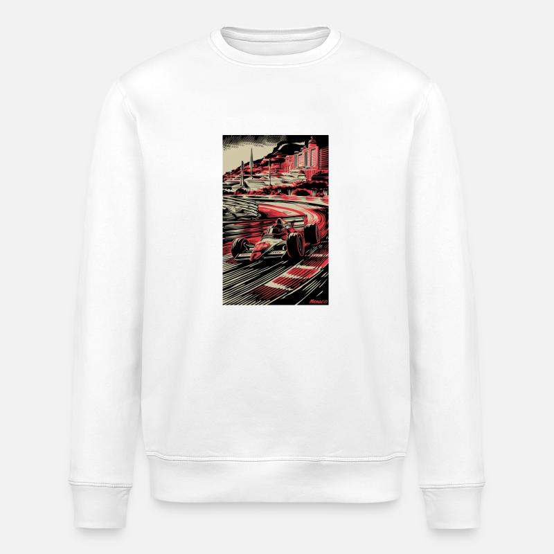 Le Nummero UNO - Sweat bio ROLLER Stanley/Stella Unisexe - blanc