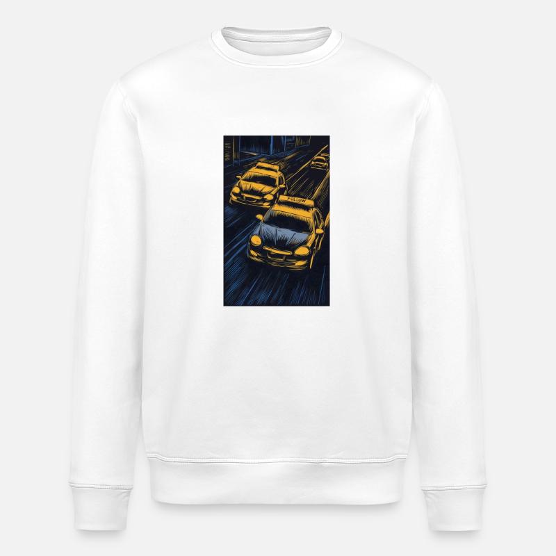Racecar - Stanley/Stella Unisex Bio-Sweatshirt ROLLER - Weiß