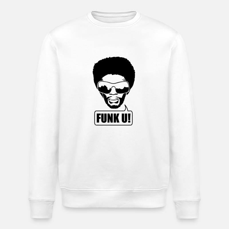 Pimp - Stanley/Stella ROLLER Unisex Organic Sweatshirt - white