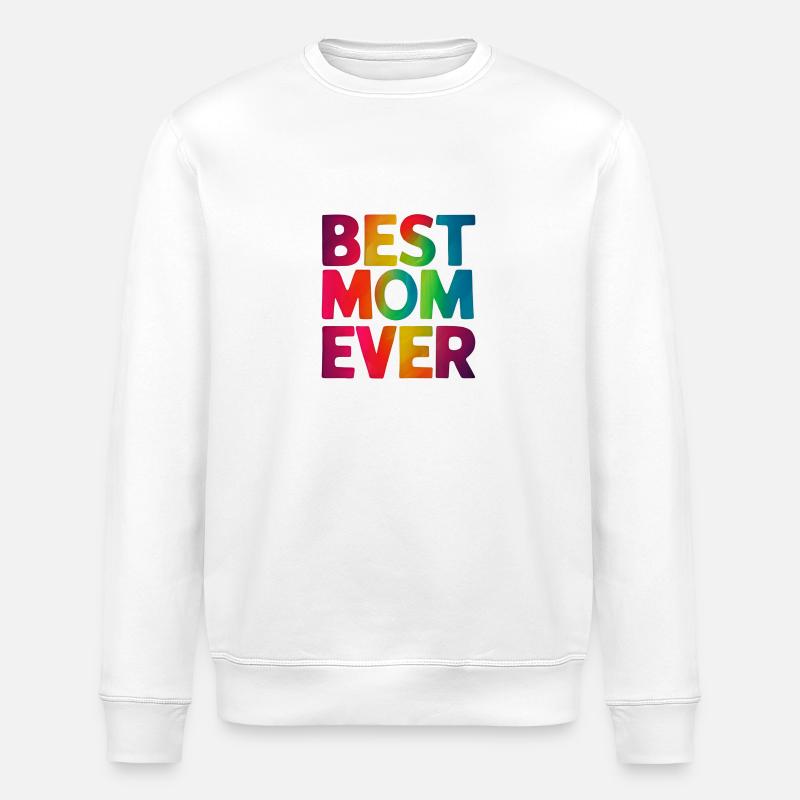 Die beste Mutter aller Zeiten - Stanley/Stella Unisex Bio-Sweatshirt ROLLER - Weiß