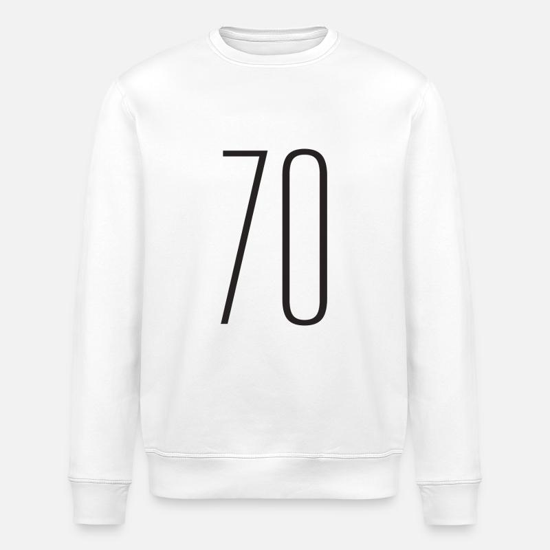 70 - Stanley/Stella Unisex Bio-Sweatshirt ROLLER - Weiß