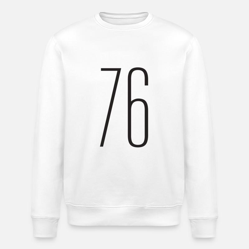 76 - Stanley/Stella ROLLER Unisex Organic Sweatshirt - white