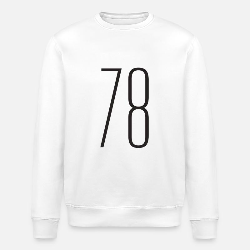78 - Stanley/Stella ROLLER Unisex Organic Sweatshirt - white