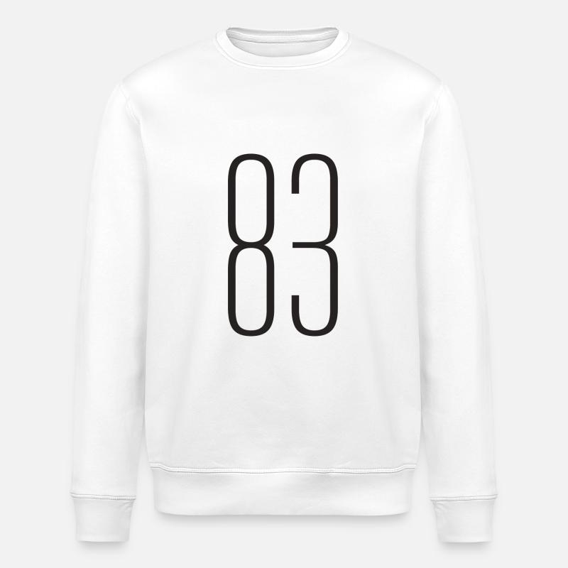 83 - Stanley/Stella Unisex Bio-Sweatshirt ROLLER - Weiß