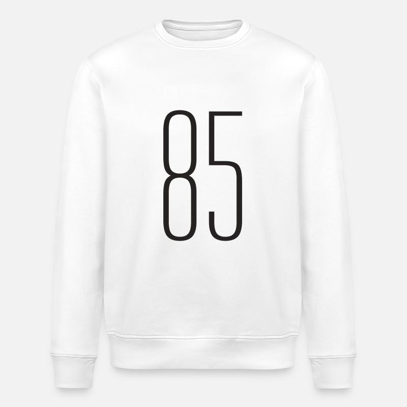 85 - Stanley/Stella ROLLER Unisex Organic Sweatshirt - white