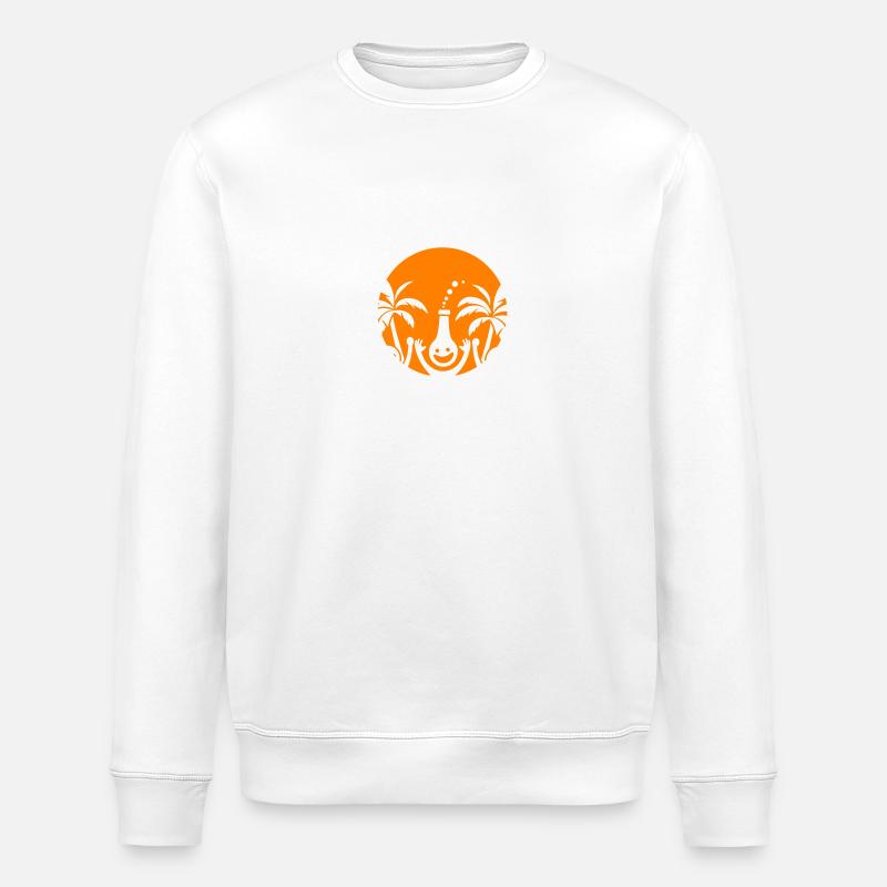 Fête Équipe Vacances - Sweat bio ROLLER Stanley/Stella Unisexe - blanc