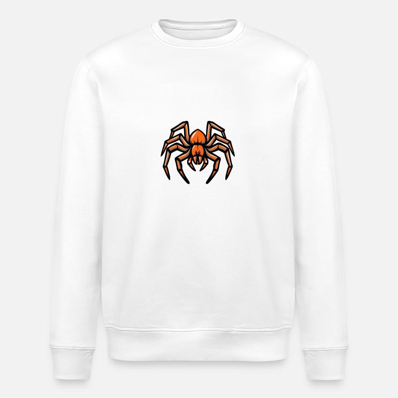 Tarantula Comic - Stanley/Stella Unisex Bio-Sweatshirt ROLLER - Weiß