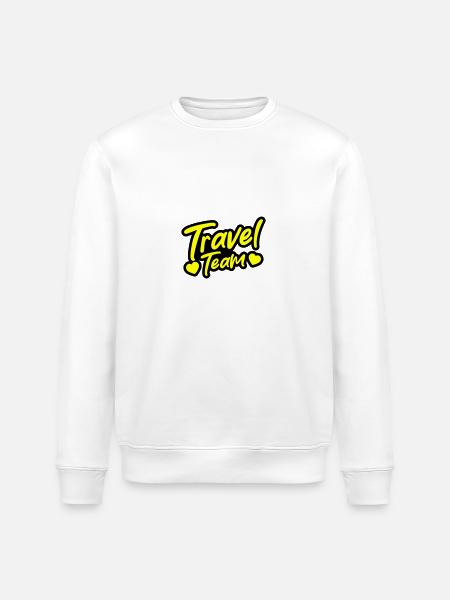 Travel Team - Stanley/Stella ROLLER Unisex Organic Sweatshirt - white