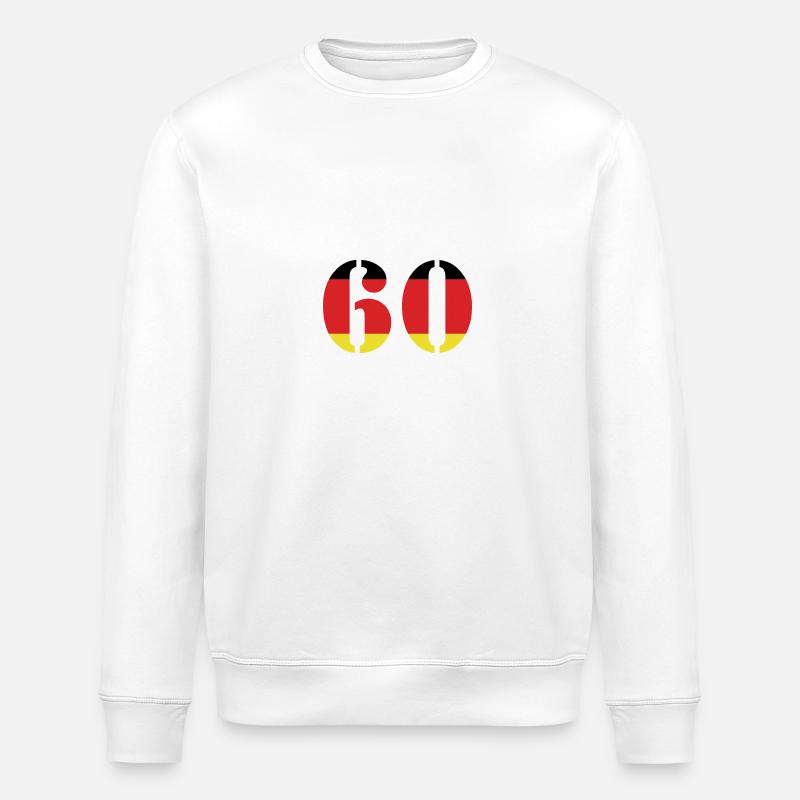 60 Numéro Jersey Allemagne - Sweat bio ROLLER Stanley/Stella Unisexe - blanc