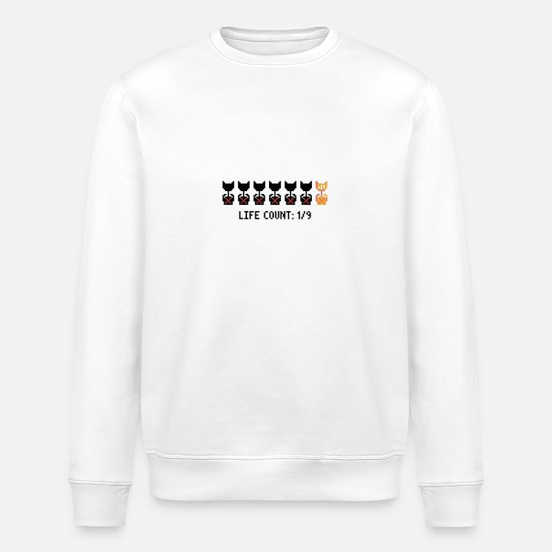 Endgültiges Leben - Stanley/Stella Unisex Bio-Sweatshirt ROLLER - Weiß