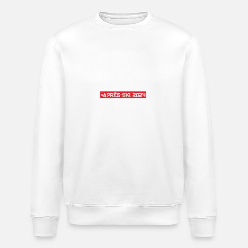 Après-ski 2024 - Stanley/Stella ROLLER Unisex Organic Sweatshirt - white