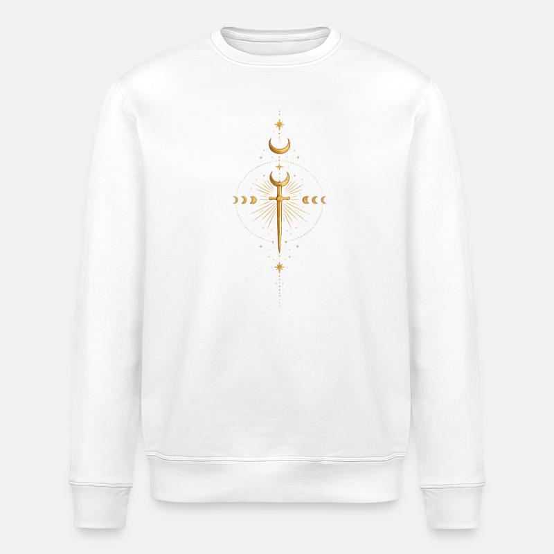 Épée Étoile d’Or - Sweat bio ROLLER Stanley/Stella Unisexe - blanc