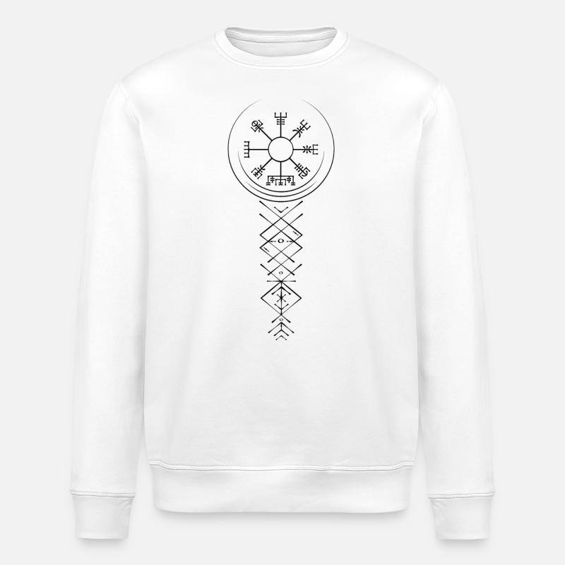 Vegvisir - Sweat bio ROLLER Stanley/Stella Unisexe - blanc