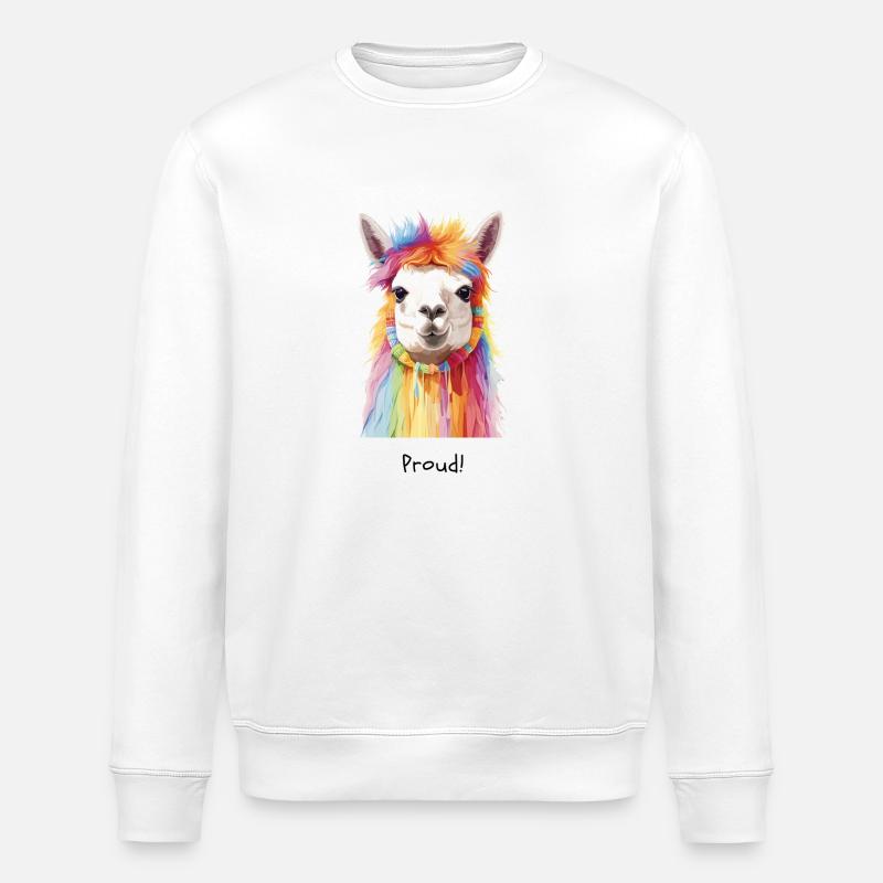 Fier! - Sweat bio ROLLER Stanley/Stella Unisexe - blanc