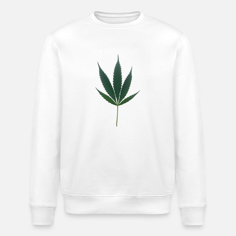C’est l’heure du cannabis - Sweat bio ROLLER Stanley/Stella Unisexe - blanc