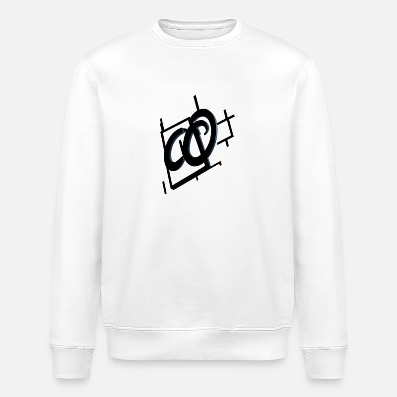 Orderstudios - Stanley/Stella Unisex Bio-Sweatshirt ROLLER - Weiß