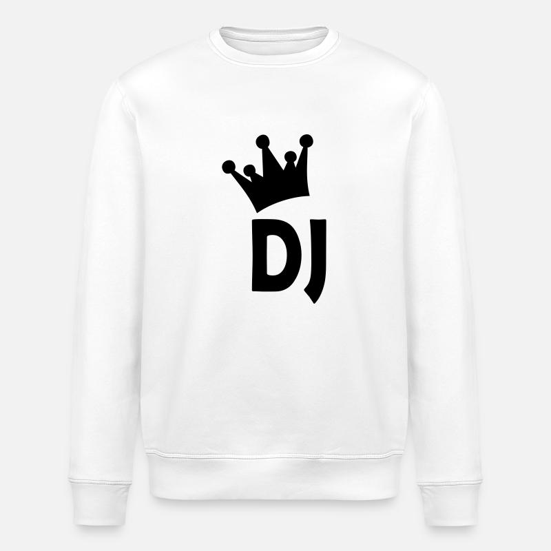 dj - Stanley/Stella ROLLER Unisex Organic Sweatshirt - white