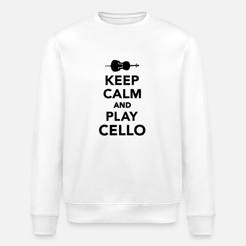 Cello - Stanley/Stella Unisex Bio-Sweatshirt ROLLER - Weiß