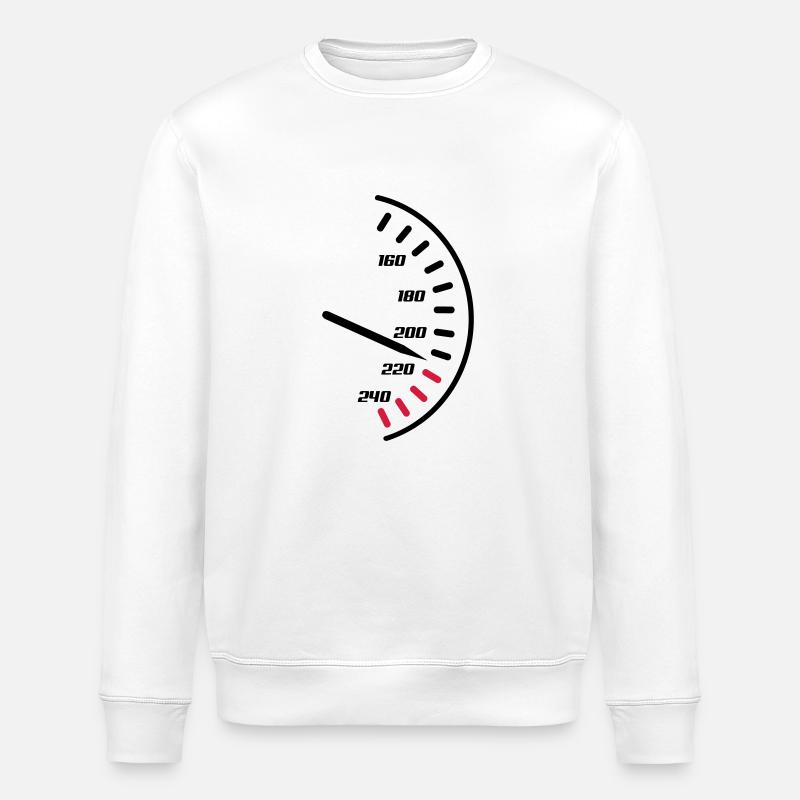 tacho02 - Stanley/Stella ROLLER Unisex Organic Sweatshirt - white