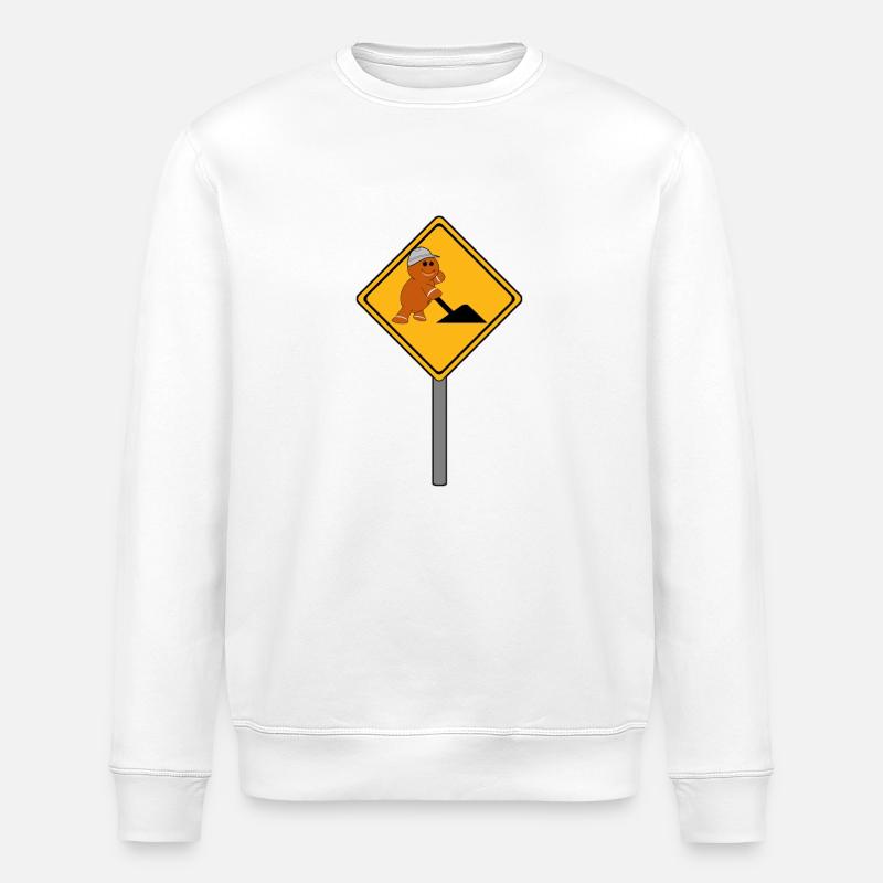 Elsässer Werktafel - Stanley/Stella Unisex Bio-Sweatshirt ROLLER - Weiß