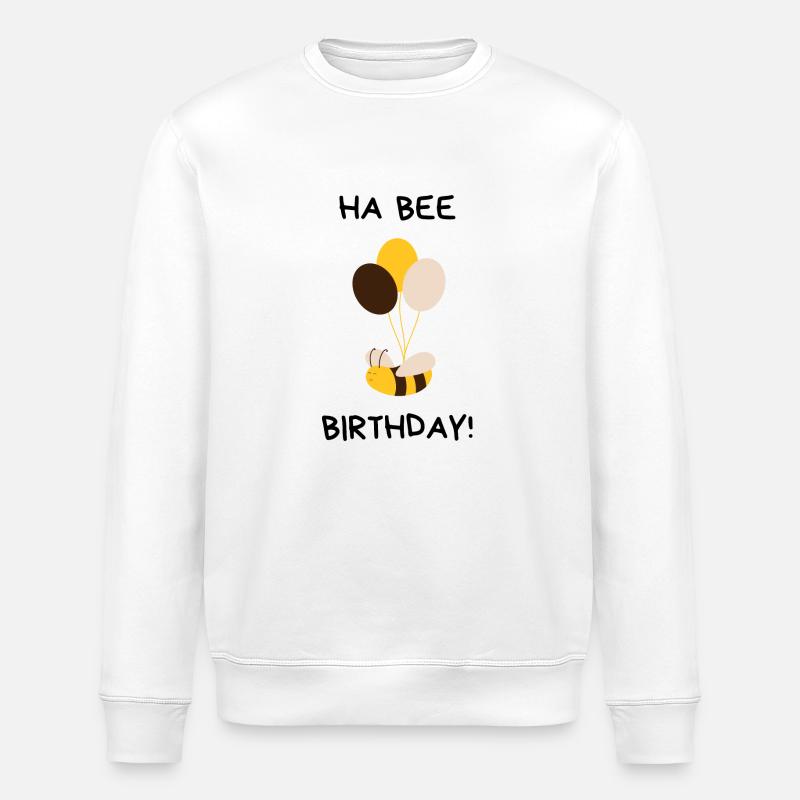 D - Stanley/Stella Unisex Bio-Sweatshirt ROLLER - Weiß