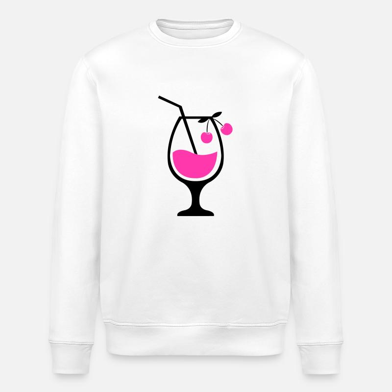 cocktail 01 - Stanley/Stella Unisex Bio-Sweatshirt ROLLER - Weiß