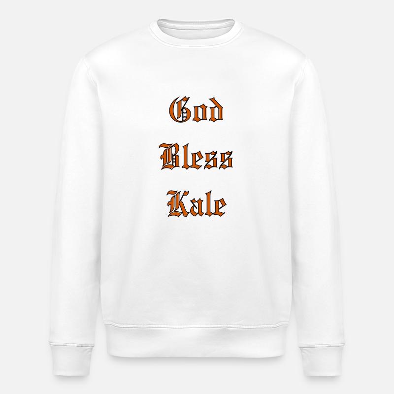 GodBlessKale - Sweat bio ROLLER Stanley/Stella Unisexe - blanc