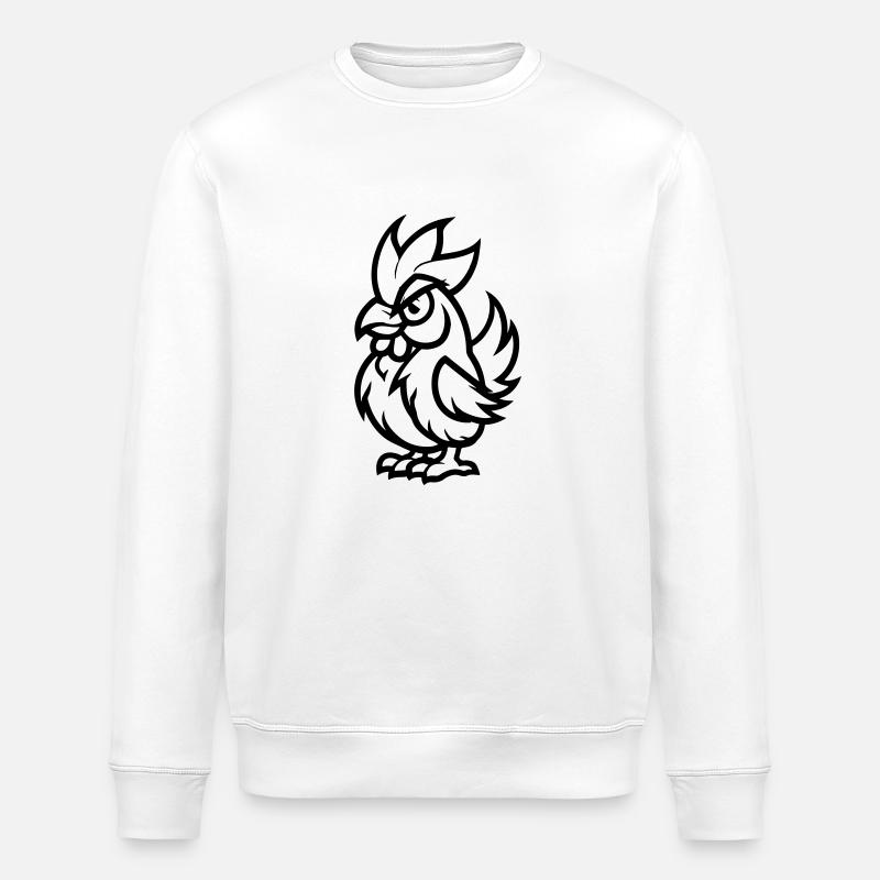 hahn - Stanley/Stella Unisex Bio-Sweatshirt ROLLER - Weiß