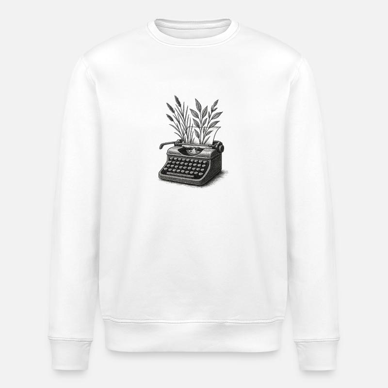 Lebendige Briefe - Stanley/Stella Unisex Bio-Sweatshirt ROLLER - Weiß