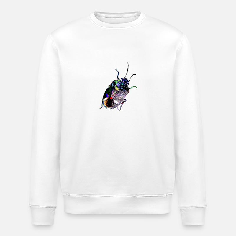 Insekt, A731887 - Stanley/Stella Unisex Bio-Sweatshirt ROLLER - Weiß