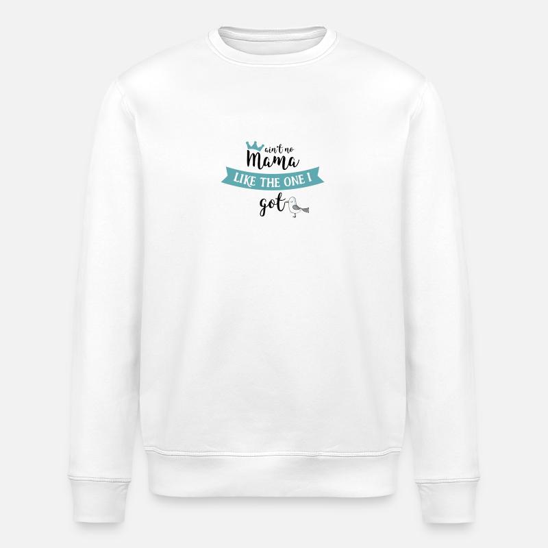 Mama - Stanley/Stella Unisex Bio-Sweatshirt ROLLER - Weiß