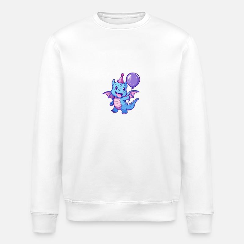 Dragon Anniversaire Bébé - Sweat bio ROLLER Stanley/Stella Unisexe - blanc