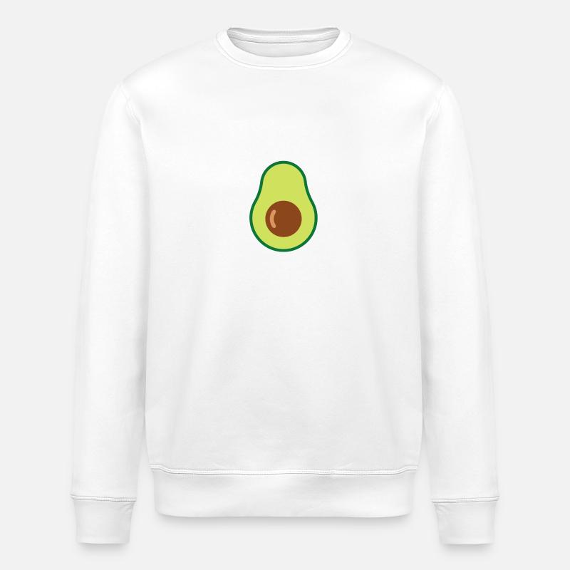Avocat - Sweat bio ROLLER Stanley/Stella Unisexe - blanc